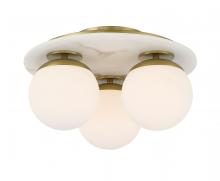 Minka 1206-695 - Orban - 3 Light Semi Flush Mount