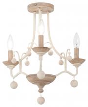 Minka 2662-717 - 3 LIGHT SEMI FLUSH