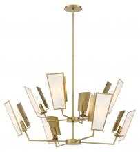 Minka 2678-695 - Ricochet - 8 Light 2 Tier Chandelier
