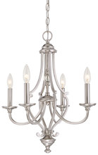 Minka 3334-84 - 4 LIGHT CHANDELIER