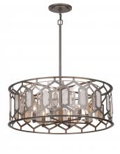 Minka 3587-795 - Hexly - 6 Lights Pendant