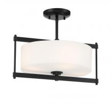 Minka 3843-66A - 4 LIGHT SEMI FLUSH