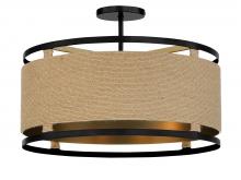 Minka 3869-726 - 4 LIGHT SEMI FLUSH