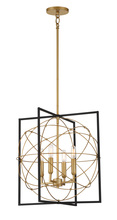 Minka 3914-707A - Titans Trace - 4 Light Pendant