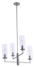 Minka 4045-84 - 4 LIGHT CHANDELIER