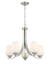 Minka 4925-84 - Shyloh - 5 Light Chandelier Fixture