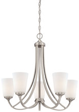 Minka 4965-84 - Overland Park - 5 Light Chandelier