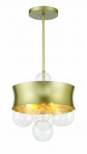 Minka 5195-697 - Verdi Square - 3 Light Convertible Pendant