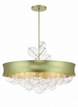 Minka 5198-697 - Verdi Square - 25" 8 Light Convertible Pendant