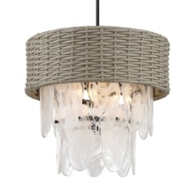 Minka 5296-66A - 6LT DUAL MOUNT (PENDANT & SEMI FLUSH)