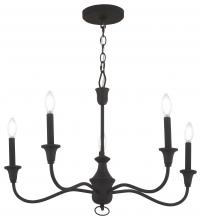 Minka 6255-076 - Halifax County - 5 Light Chandelier