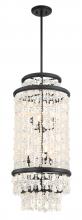 Minka 6704-66 - SHIMMERING ELEGANCE - 6 LIGHT FOYER PENDANT