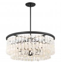 Minka 6705-66 - SHIMMERING ELEGANCE - 5 LIGHT CHANDELIER