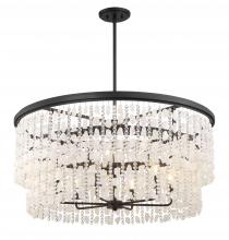 Minka 6706-66 - SHIMMERING ELEGANCE - 9 LIGHT CHANDELIER