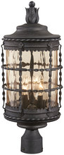 Minka 8885-A39 - Mallorca - 3 Light Outdoor Post Mount