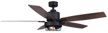 Clearouts CF52CUR5BK - Ceiling Fan