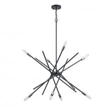 Clearouts MDN1570BK-BN - Chandelier