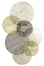 Art by Cartwright HFW42468 - Metal Disk Wall Sculpture