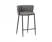 Sunpan 106730 - Sarai Counter Stool - Belfast Koala Grey