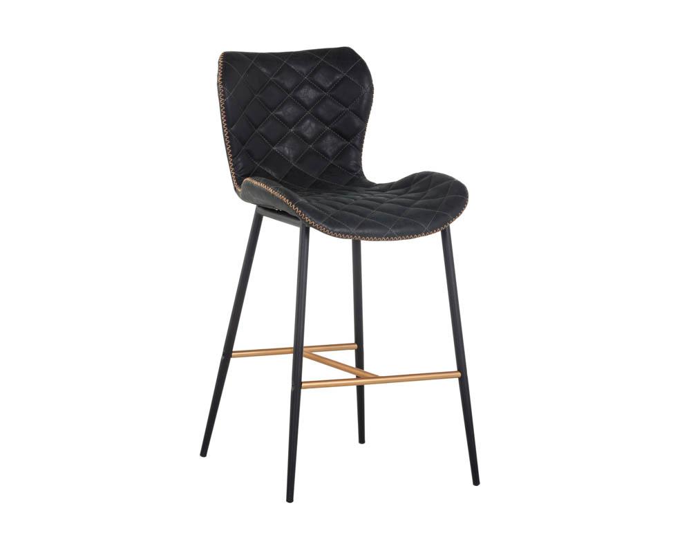 LYLA COUNTER STOOL - ANTIQUE BLACK