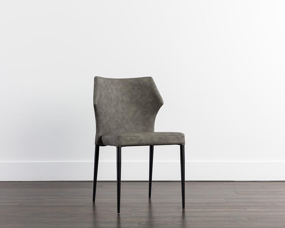 JAMES STACKABLE DINING CHAIR - BOUNCE SMOKE