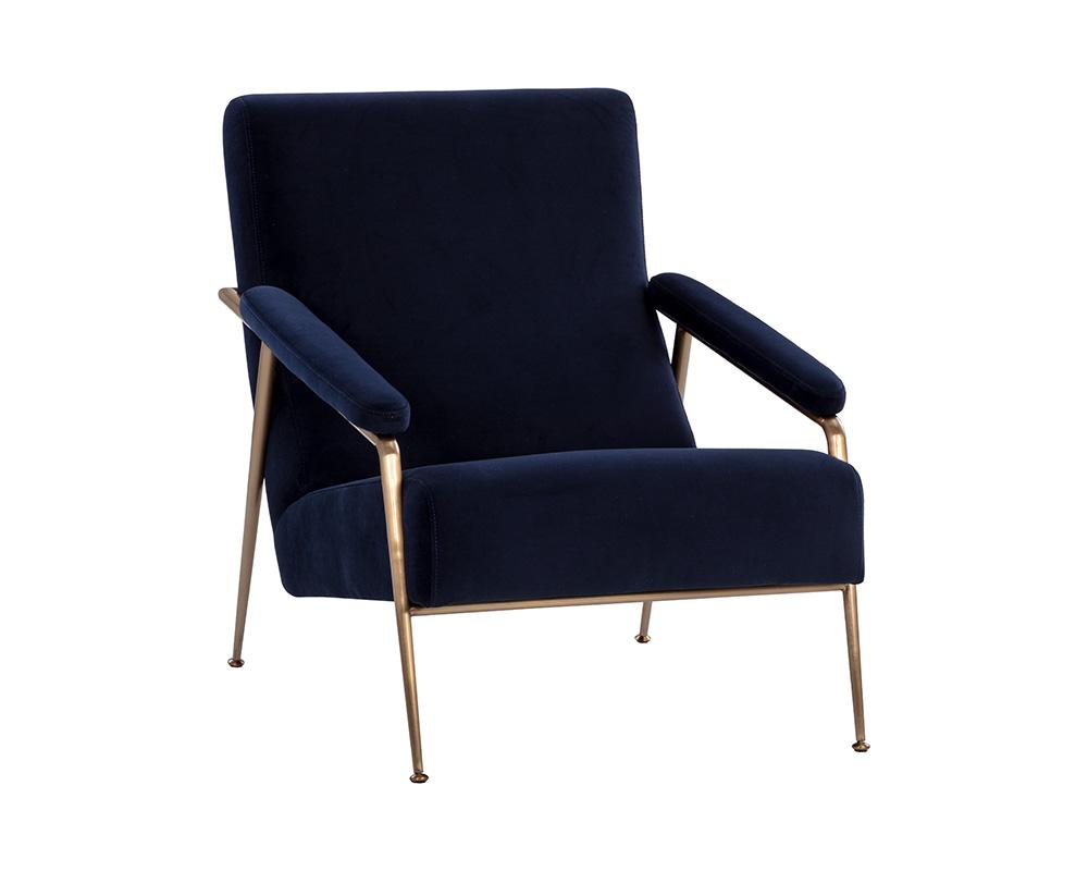 TUTTI LOUNGE CHAIR - ABBINGTON NAVY