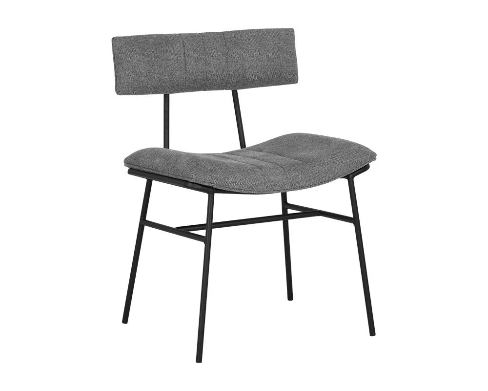 BUCA DINING CHAIR - BELFAST KOALA GREY