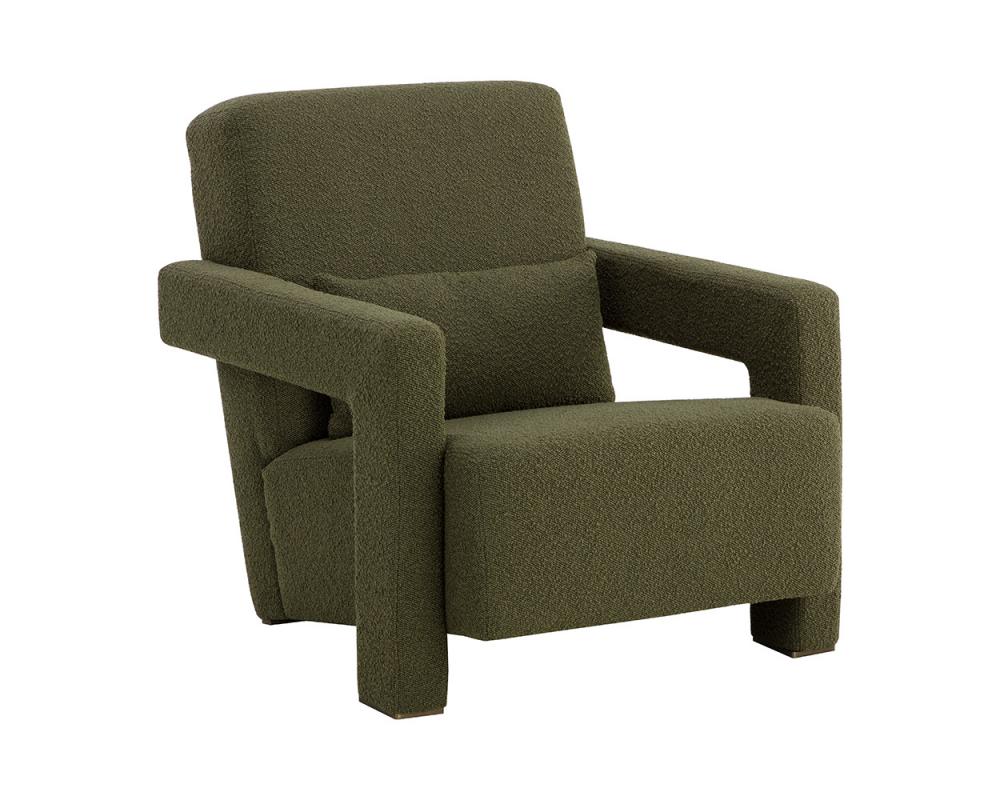 FORESTER LOUNGE CHAIR - COPENHAGEN OLIVE