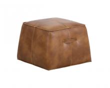 Sunpan 102832 - Aspen Ottoman - Tobacco Tan