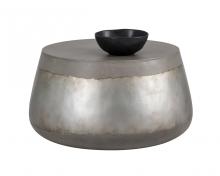 Sunpan 103308 - Aries Coffee Table - Silver