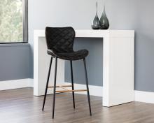 Sunpan 104031 - Lyla Barstool - Antique Black