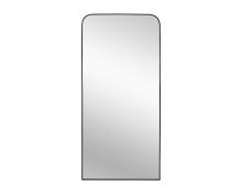 Sunpan 106741 - Calabasas Floor Mirror - Black