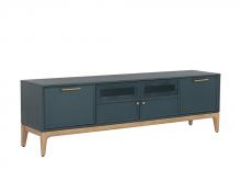 Sunpan 108686 - RIVERO MEDIA CONSOLE AND CABINET - TEAL