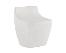 Sunpan 109275 - LEDGER STOOL - WHITE