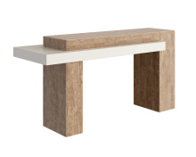 Sunpan 111605 - Herriot Console Table - Light Brown / Summer Sand