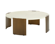 Sunpan 111921 - Gallus Coffee Table - Bone