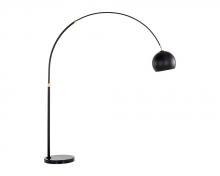Sunpan 106798 - VERN FLOOR LAMP - BLACK
