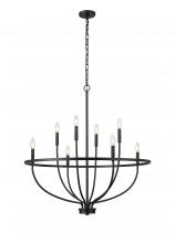 True Light Co. TRC355834BK - Scarlett Chandelier