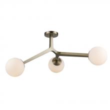 True Light Co. 11633 AG - Felix Semi-Flush Mount