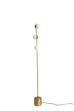 Mobital ALF-PLUT-BRAS- - PLUTO    Floor Lamp Brass Glass Brass Powder Coated Frame