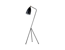Mobital ALF-STIC-BLAC-BLACK - STICKMAN    Floor Lamp Black Steel Black Powder Coated Frame