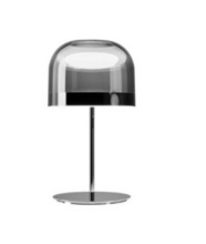 Mobital ALT-SHIN-BLAC-SMOKE - SHINE    Table Lamp Smoke Glass Black Frame