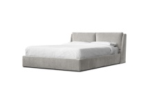 Mobital BED-CONT-MONN-KING - CONTINENTAL    Storage Bed King Mona Natural  Fabric