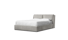 Mobital BED-CONT-MONN-QUEEN - CONTINENTAL    Storage Bed Queen Mona Natural  Fabric