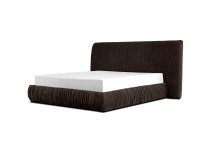 Mobital BED-SHAR-COBE-QUEEN - SHAR PEI    Storage  Bed Queen Coffee Bean  Fabric