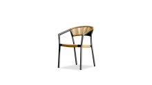 Mobital DAR-SORI-SAND- - SORIA      Dining Armchair Natural Sand Poly Rope  , Indoor-Outdoor