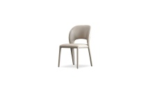 Mobital DCH-BOSC-STPL- - BOSCO    Dining Chair Studio Taupe Pebbled Leather