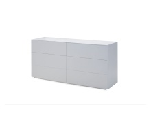 Mobital DRE-VEX9-MWHI-NE - VEX    Double Dresser  White Matte / Soft Close Drawers
