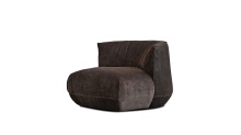Mobital LCH-KITS-COBE- - KITSUI      Lounge Chair Coffee Bean Fabric