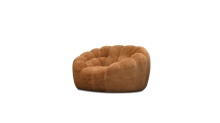Mobital LCH-PUFF-TOFF-CHFA - PUFFIN      Lounge Chair Toffee Chenille Fabric 52"